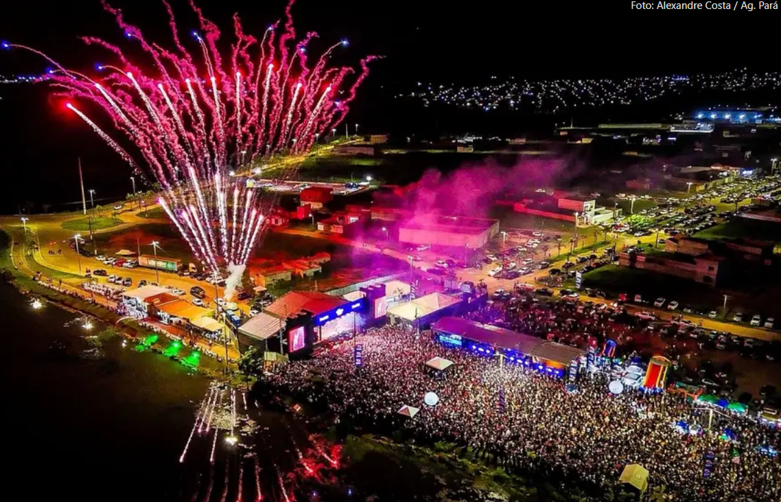 Fé e cultura reúnem mais de 50 mil pessoas no 'Vem Louvar Pará' em Parauapebas