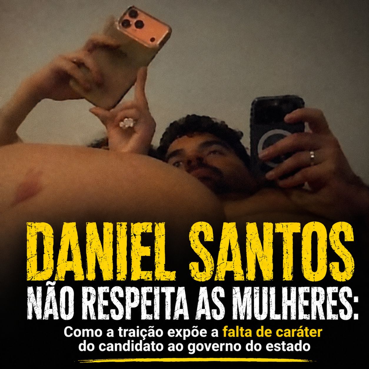 DANIEL SANTOS NÃO RESPEITA AS MULHERES