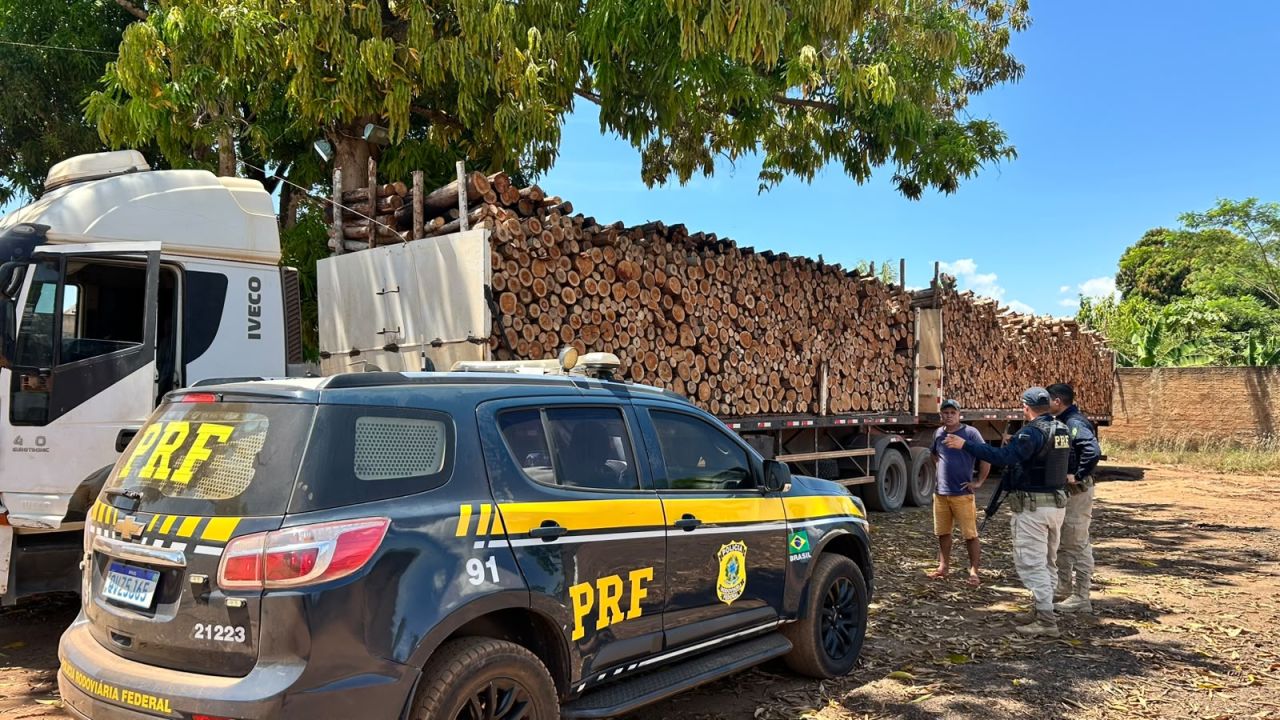 OPERAÇÃO DESINTRUSÃO KAYAPÓ: PRF COMBATE CRIME AMBIENTAL NO SUL DO PARÁ E APREENDE MAIS DE 200 M³ DE MADEIRA ILEGAL